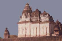 ancient temple at Khajuraho