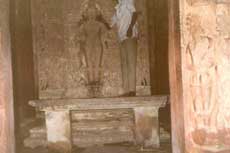 Inside the Kandariya shrine