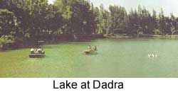 A lake at Dadra