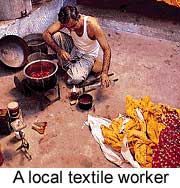 A textile worker