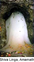 Amarnath Shiva linga