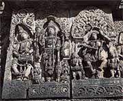 The Hoysaleshwara Temple - from back